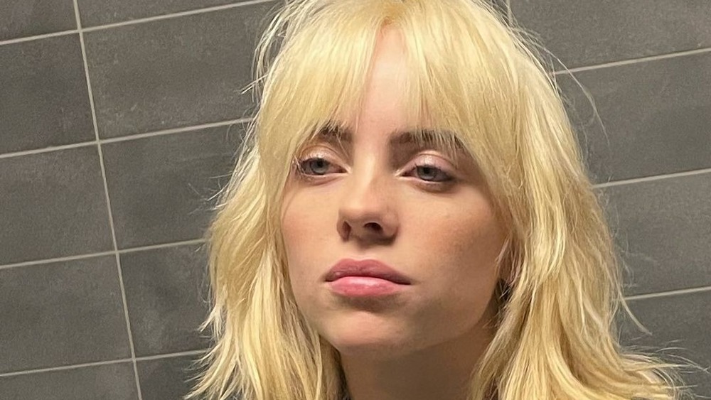 Billie Eilish blonde hair