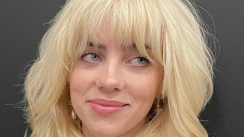 Billie Eilish smiling