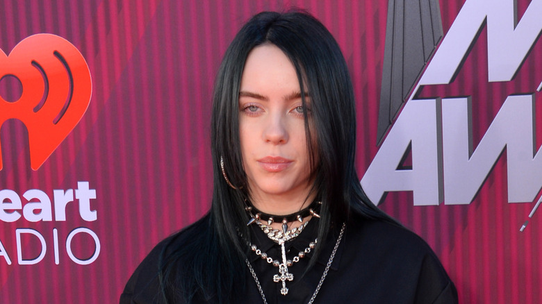 Billie Eilish on the red carpet