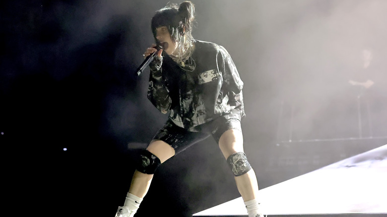 Billie Eilish performs on the Coachella stage 2022