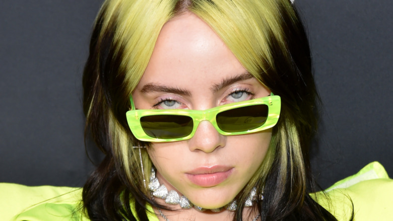 Billie Eilish gazing in front