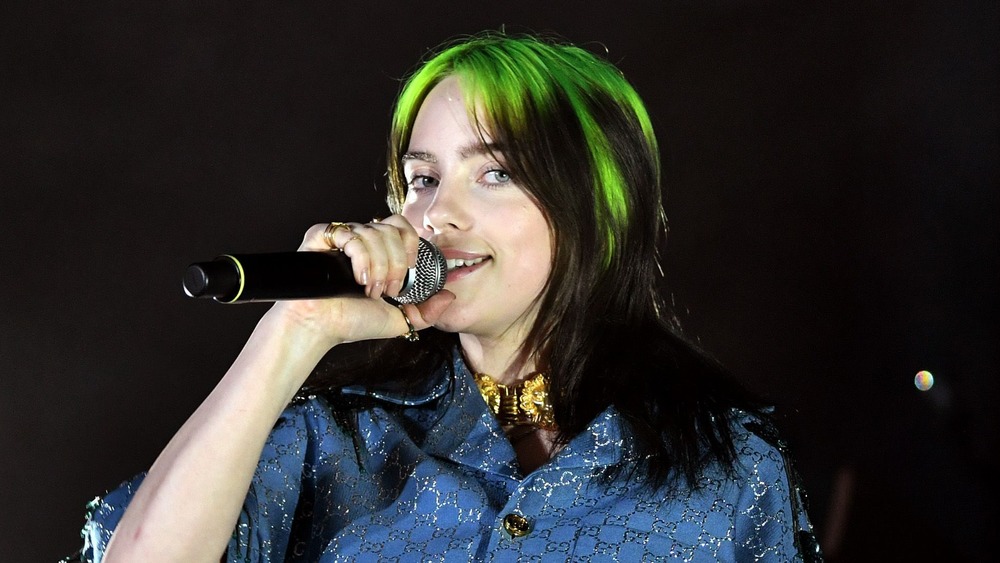 Billie Eilish singing