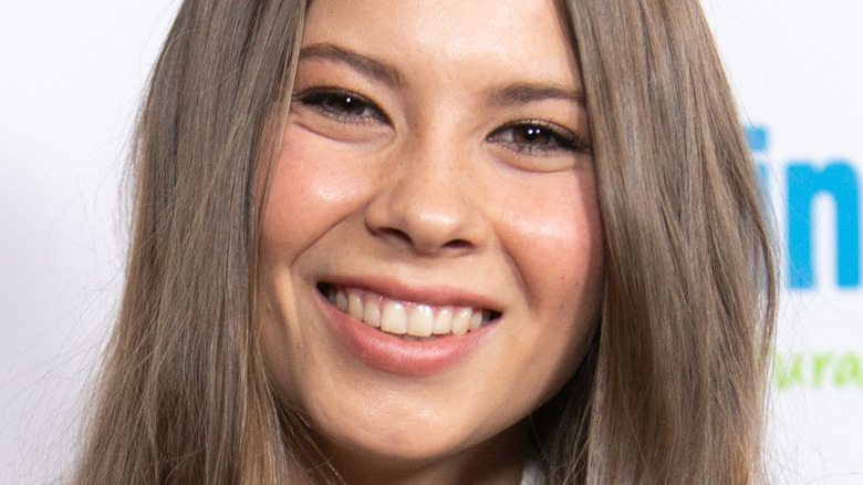 Bindi Irwin smiles