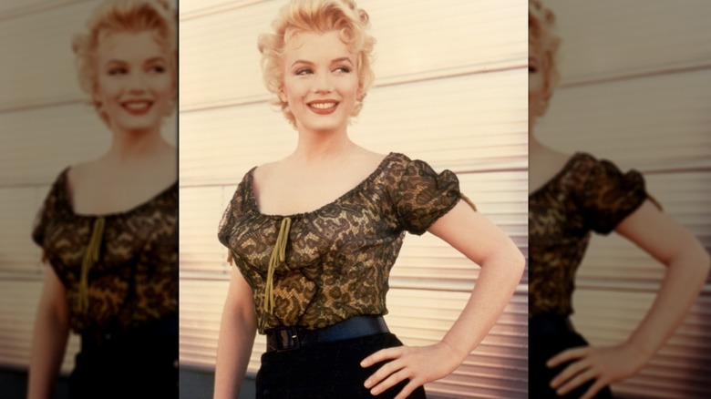 Marilyn Monroe smiling 