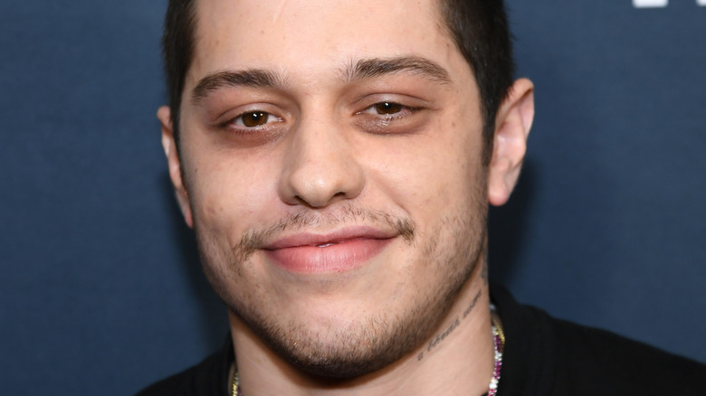 Pete Davidson smiling