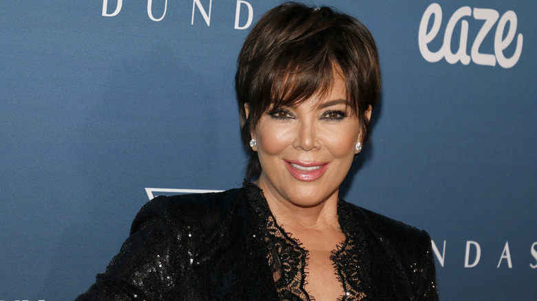 Kris Jenner smiling