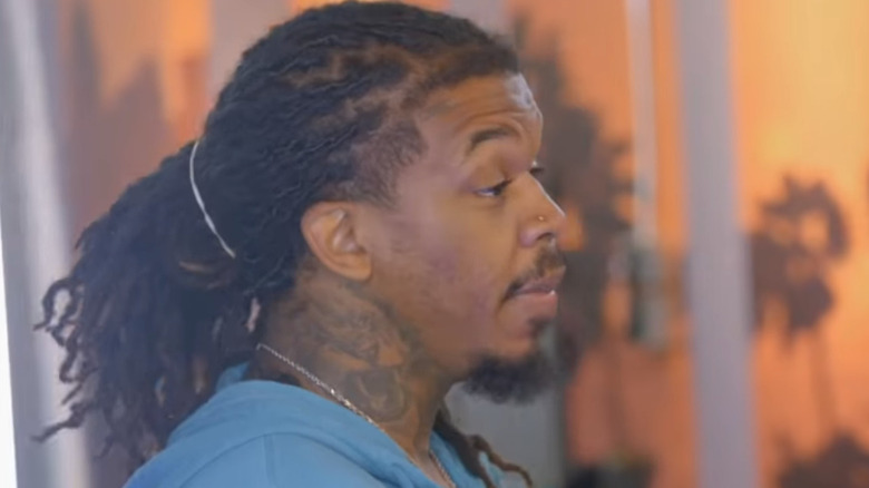 Lemeir Mitchell reacts on Black Ink Crew Compton