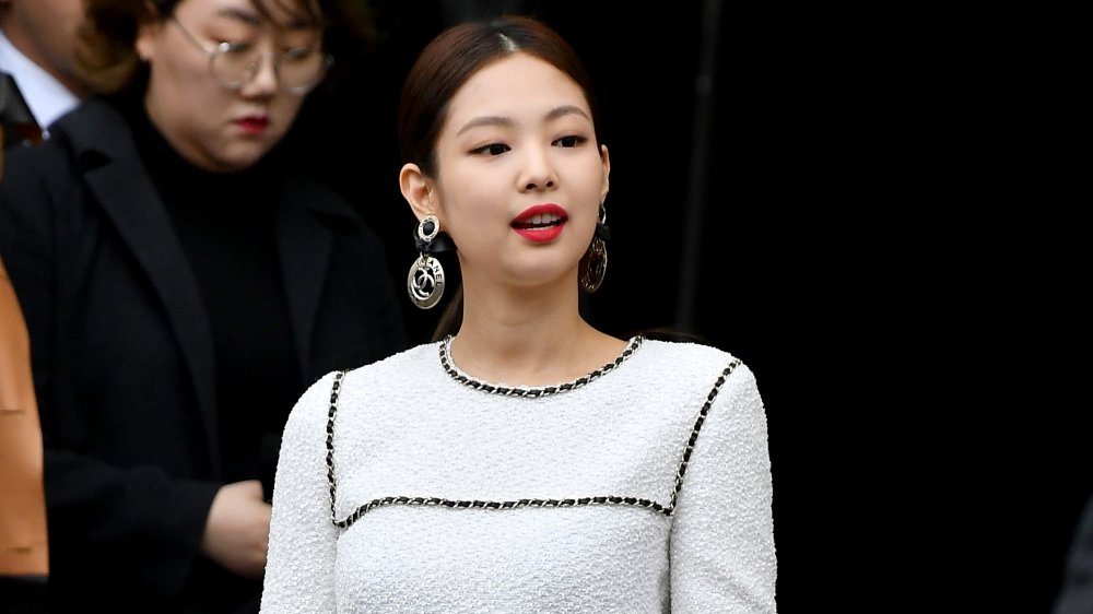 Jennie Kim at Chanel show at Paris Fashion Week Womenswear Fall/Winter 2019/2020