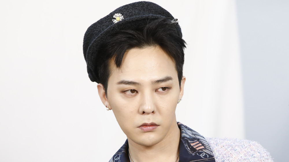 Bigbang's G-Dragon staring