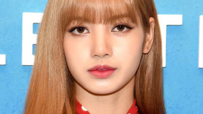 Lisa of Blackpink red carpet