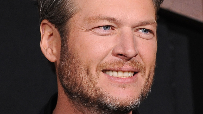 Blake Shelton smiling