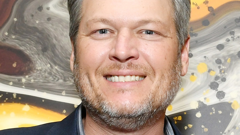 Blake Shelton attending the Warner Music Group Pre-Grammy Party