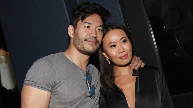Kevin Kreider, Kelly Mi Li, posing