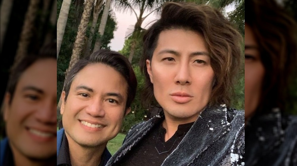 Almar Guevarra and Guy Tang posing for the camera next to one another