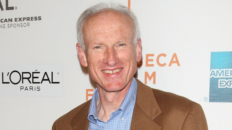 James Rebhorn on red carpet