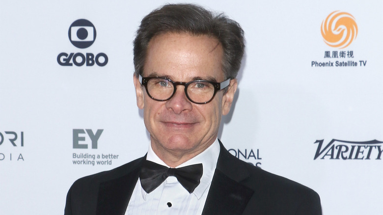 Peter Scolari on red carpet