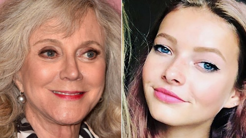 Blythe Danner and Apple Martin