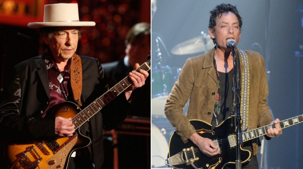 Bob Dylan and Jakob Dylan