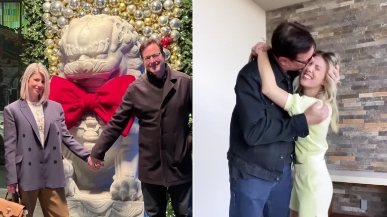 Bob Saget, Kelly Rizzo in her video
