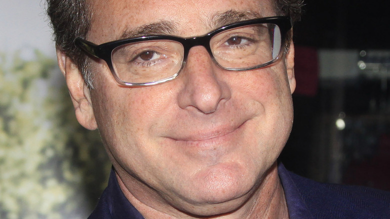 Bob Saget on the red carpet