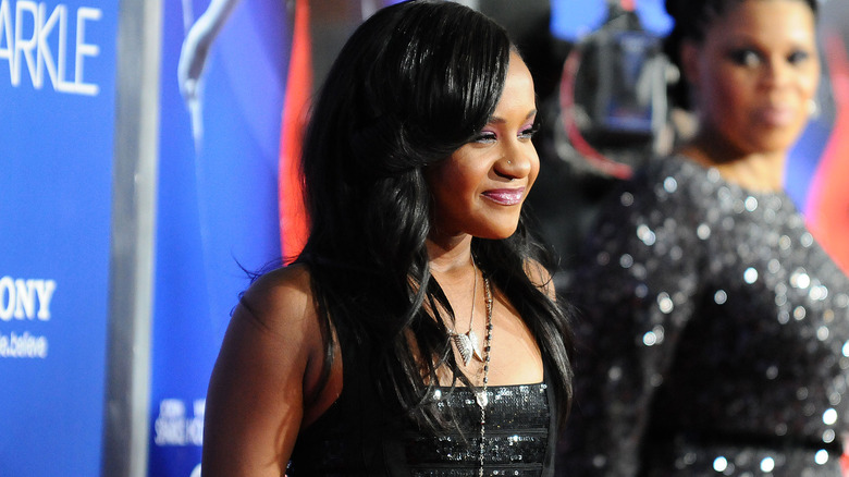 Bobbi Kristina Brown posing