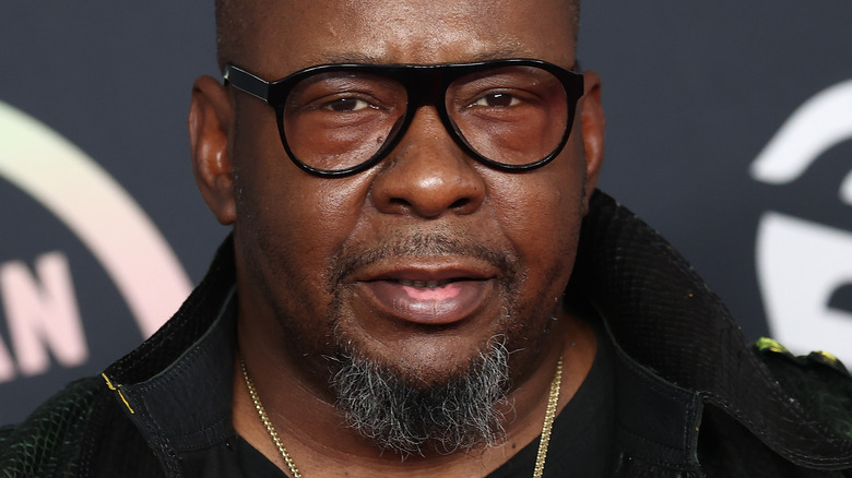Bobby Brown wearing glasses