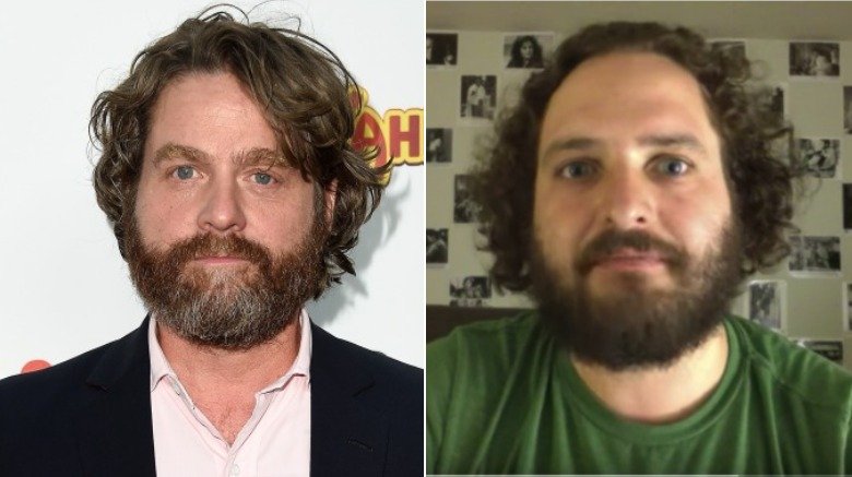 Zack Galifianakis and Dillon Peddicord