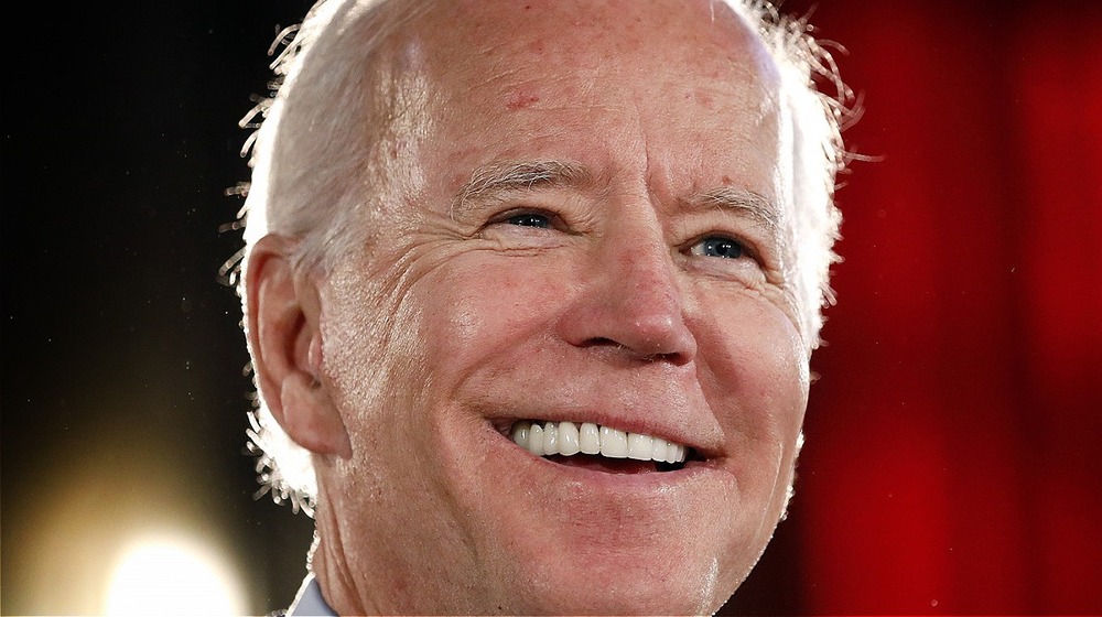 Joe Biden smiling