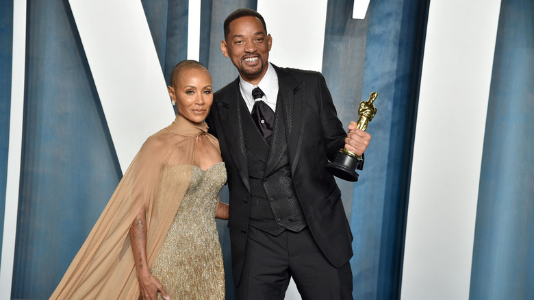 Will Smith and Jada Smith at the Oscars
