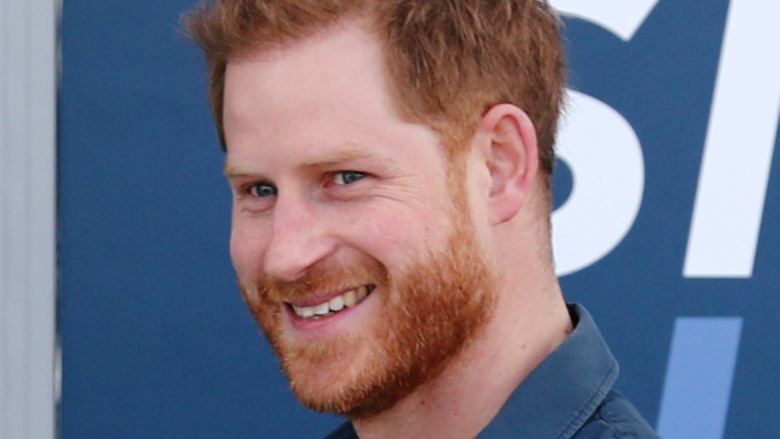 Prince Harry smiling 