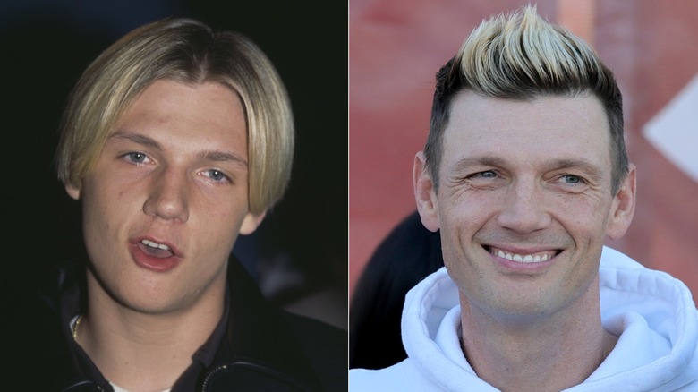 Backstreet Boys star Nick Carter, then and now
