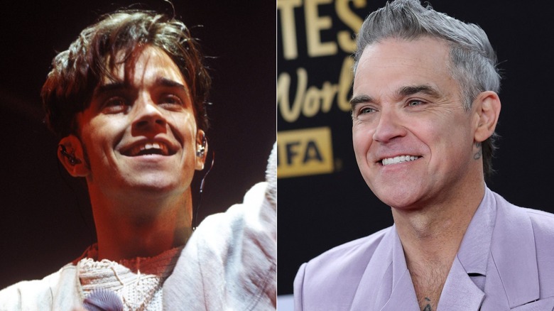Former Take That singer Robbie Williams