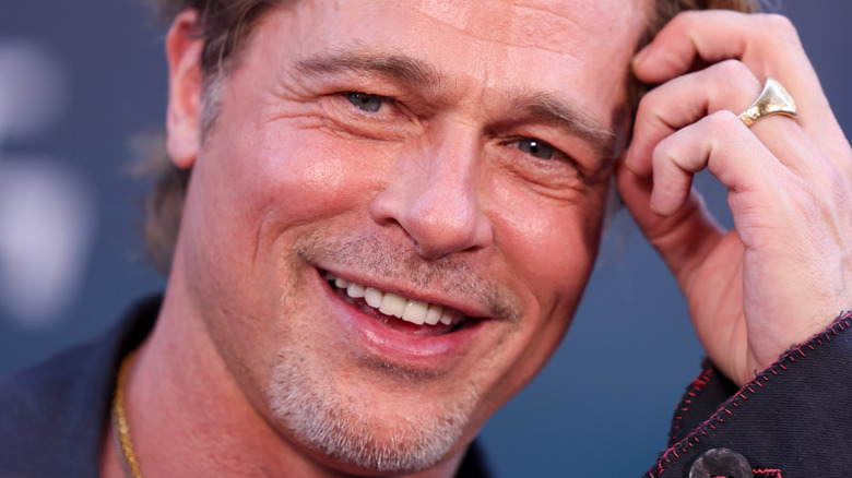 Brad Pitt attends "Bullet Train" Premiere At Le Grand Rex 