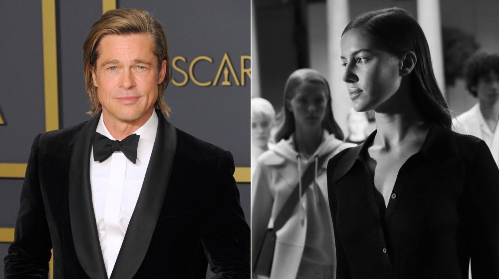 Brad Pitt and Nicole Poturalski