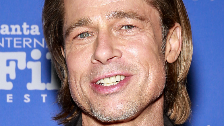 Brad Pitt on the red carpet 