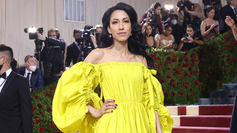 Huma Abedin attends the Met Gala
