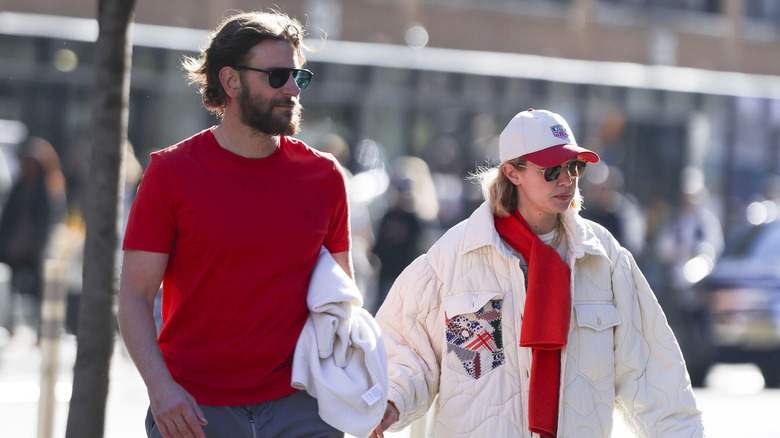 Bradley Cooper and Gigi Hadid candid