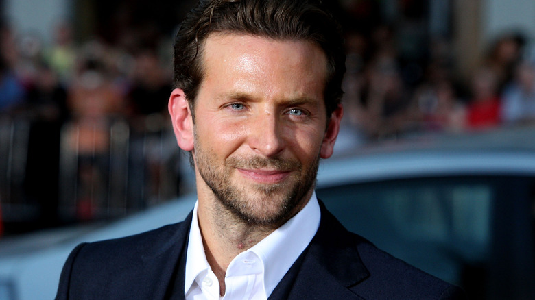 Bradley Cooper looking away