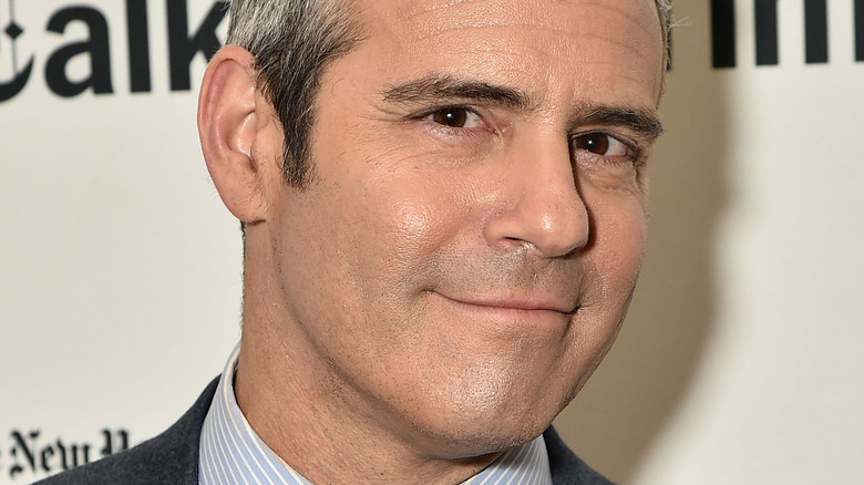 Andy Cohen posing on red carpet