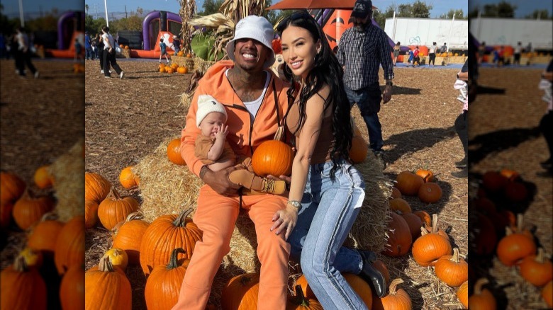 Nick Cannon and Bre Tiesi with Legendary Love Cannon