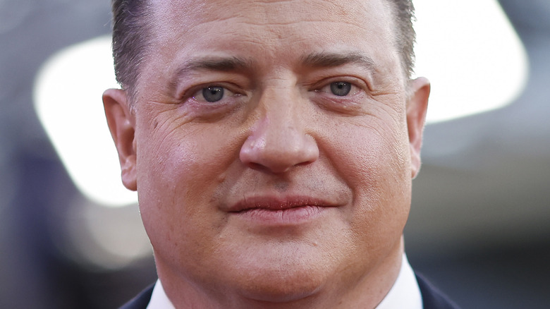 Brendan Fraser on the red carpet