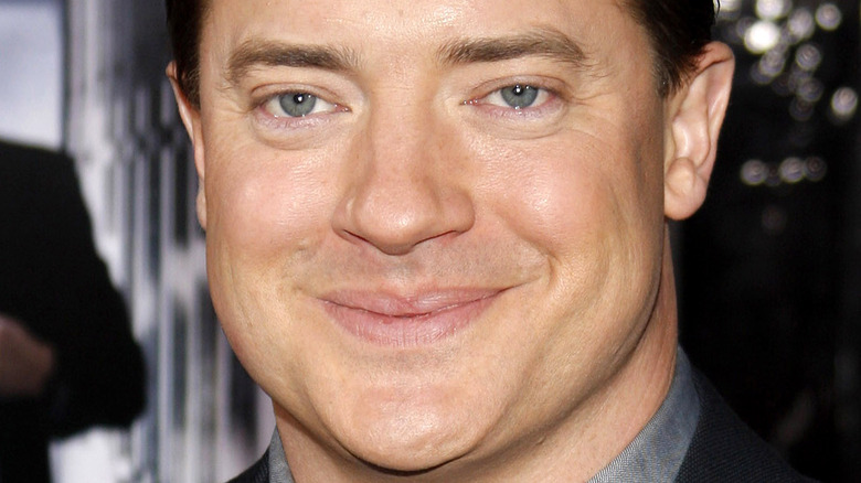 Brendan Fraser on the red carpet