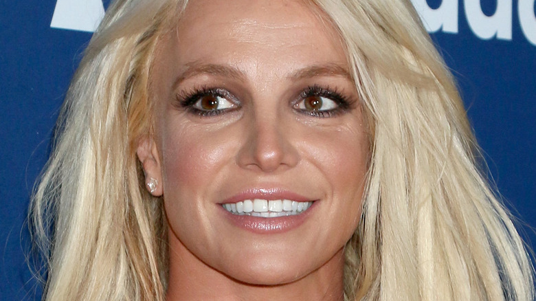 Britney Spears smiling