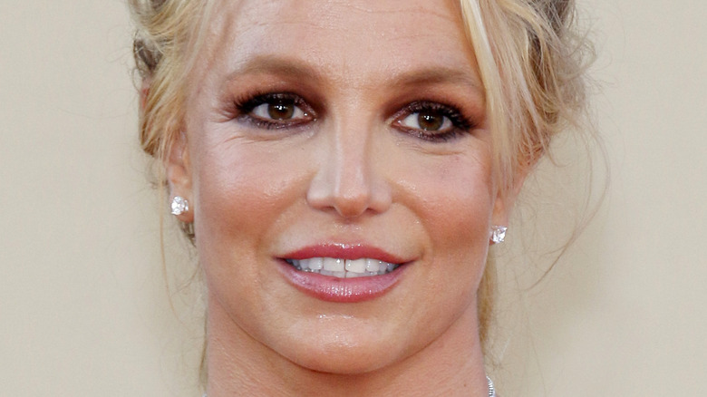 Britney Spears smiling