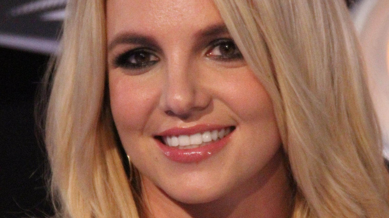 Britney Spears smiling