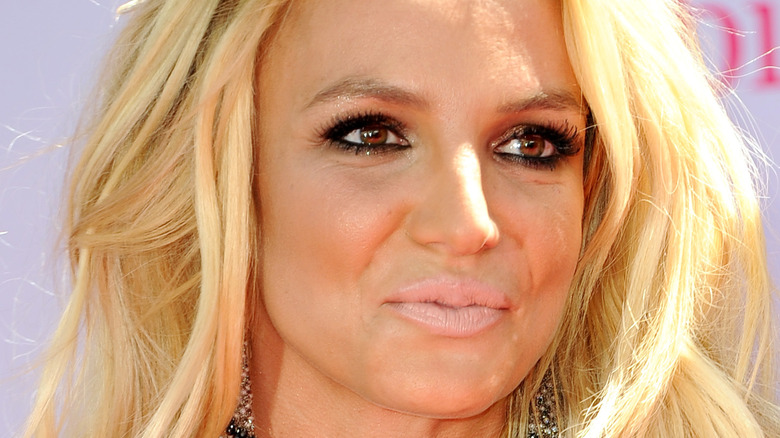 Britney Spears smiling