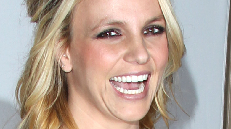 Britney Spears laughing