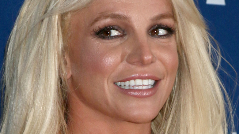 Britney Spears smiling