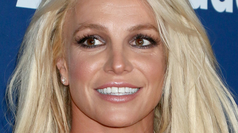 Britney Spears attends the GLAAD Media Awards