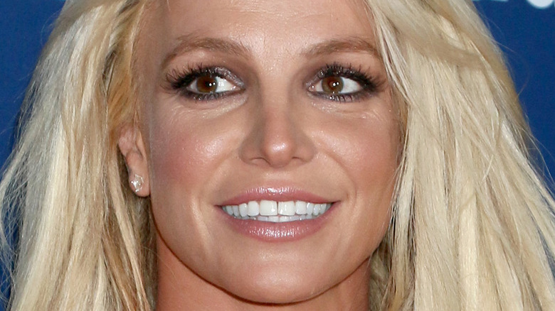 Britney Spears smiling